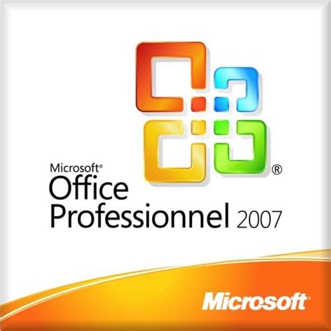 Microsoft Office Professional 2007 Oem 1 Poste Amazonfr Logiciels