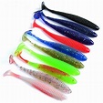 2020 Soft Jelly Lure Drop Shot Shad Fishing Tackle Bait Jig Paddle Tail ...