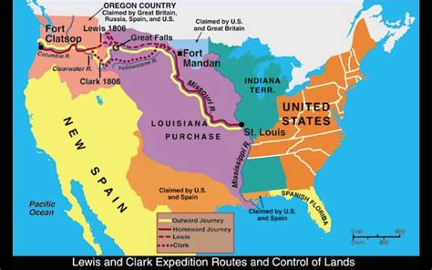 Printable Lewis And Clark Map Printable Map Of The United States