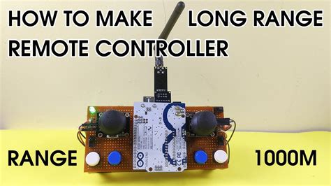 How To Make A Remote Controller DIY Long Range RC YouTube