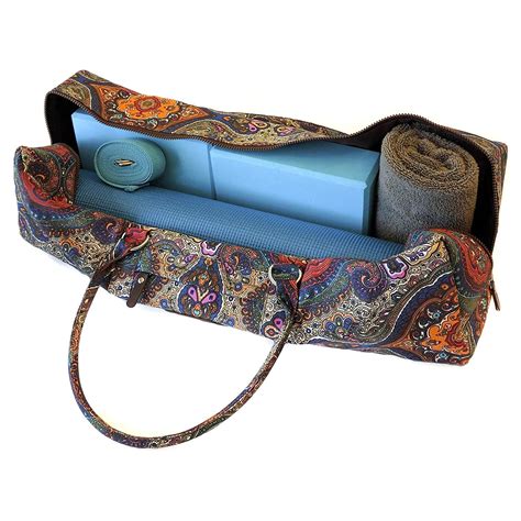 Diy yoga bag and yoga mat. Amazon.com : Kindfolk Yoga Mat Duffel Bag Patterned Canvas with Pocket and Zipper (Celestial ...