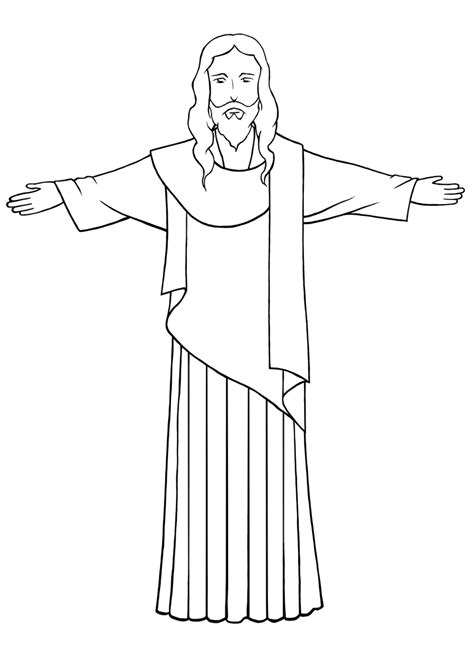 Note how the short lines indicate folds in the material. How to Draw Jesus: 9 Steps (with Pictures) - wikiHow
