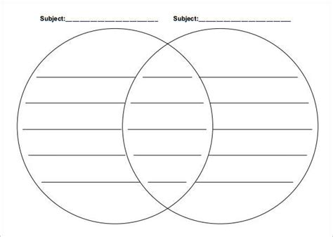 20 Venn Diagram Templates Sample Example Format Download