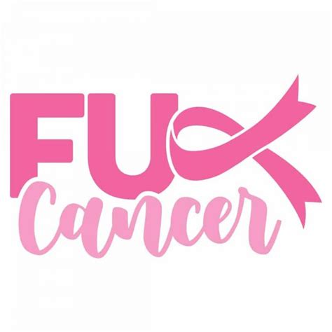Fu Cancer Awareness Fundraiser Walk Svg Design