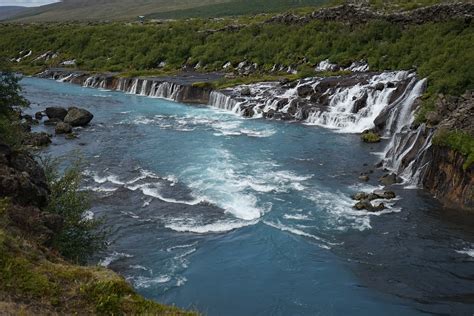 Barnafoss Wasserfall Island Kostenloses Foto Auf Pixabay