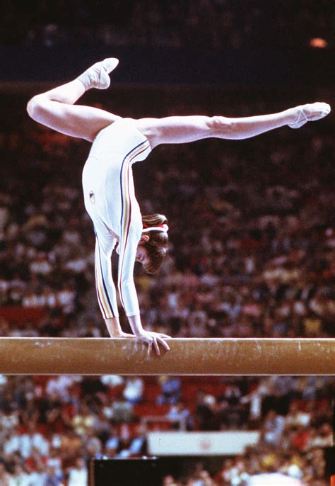 nadia comaneci born 12 november 1961 olympic athlete for romania gymnastics artistic at