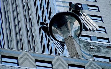 Chrysler Building Deco Sculpture Manhattan Nyc Rretrofuturism