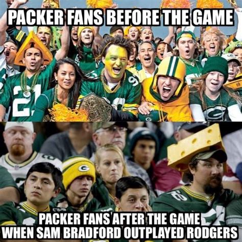 23 Best Memes Of Sam Bradford And The Minnesota Vikings Beating Aaron Rodgers And The Green Bay