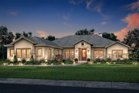 Simple floor plans are usually divided into a living wing and a sleeping wing. Ranch Style House Plan - 4 Beds 3.5 Baths 3044 Sq/Ft Plan #430-186 - Eplans.com