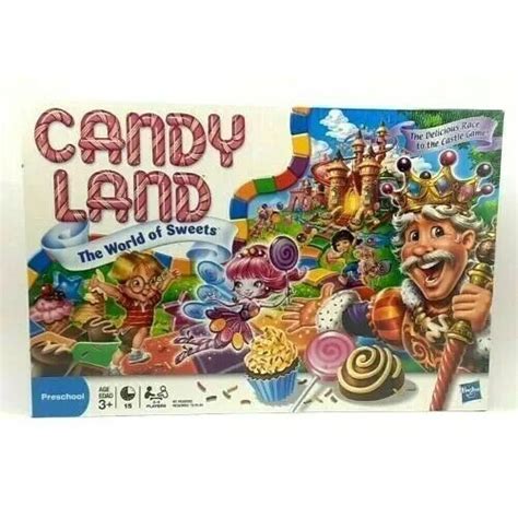 Hasbro Gaming Candy Land Kingdom Of Sweet Adventures Board Game For