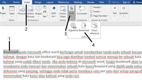 Cara Membuat Bookmark Di Word Simpel Dan Mudah Riau Post
