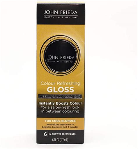John Frieda Colour Refreshing Gloss Cool Blonde 6 Ounce Amazonca