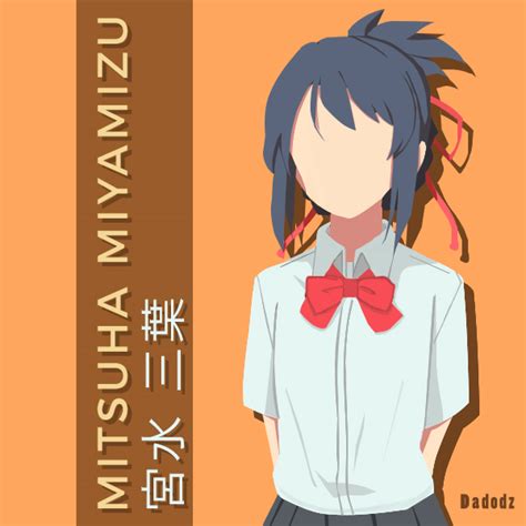 Mitsuha Miyamizu Kimi No Nawa By Dadodz24 On Deviantart