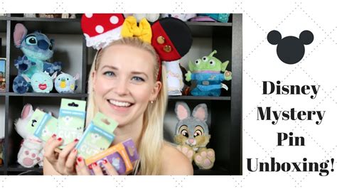 Disney Mystery Pin Unboxing YouTube