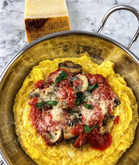 Creamy Polenta With Sausage And Mushrooms Humble Roots