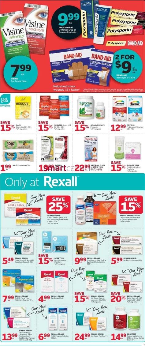 Rexall Pharma Plus On Flyer October 3 To 9