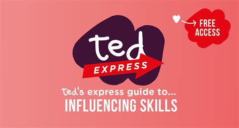 Influencing Skills Ted Learning Hub Dramatically Different Digital