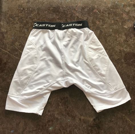 Easton Mens Protective Sliding Short White Size S Ebay