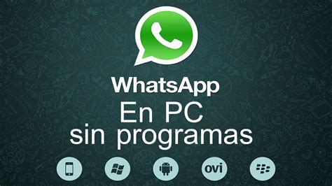 Whatsapp En Pc Sin Instalar Programas Enero 2015 Antoniobipo Youtube