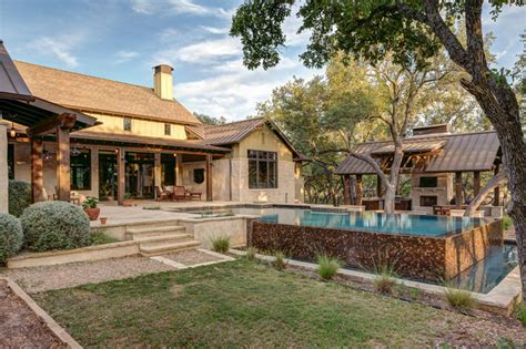 We know that financing your home can be one of the most stressful parts of moving. Hill Country Farmhouse - Farmhouse - Pool - Austin - by ...