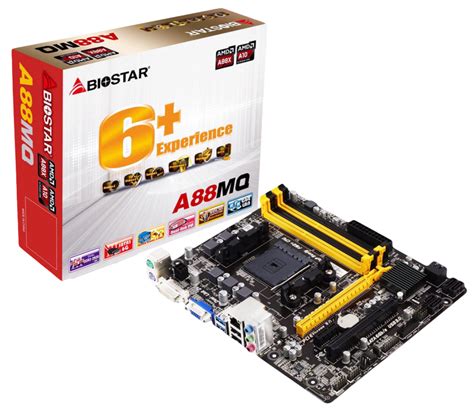 BIOSTAR Releases A88MQ Micro ATX AMD FM2+ Motherboard | Motherboard, Atx, Lga