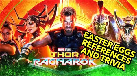 Thor Ragnarok Easter Eggs References And Trivia Youtube