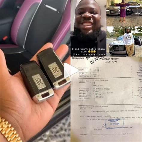 Ramon olorunwa abbas, commonly known as hushpuppi, hush or ray hushpuppi is a nigerian instagram celebrity who is facing criminal charges in. Ray Hushpuppi Proves To The World He Didn't Rent His Rolls ...