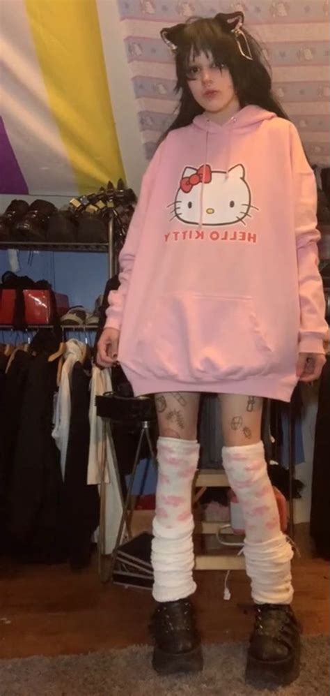 Hello Kitty Outfit In 2021 Swaggy Outfits Hello Kitty Clothes