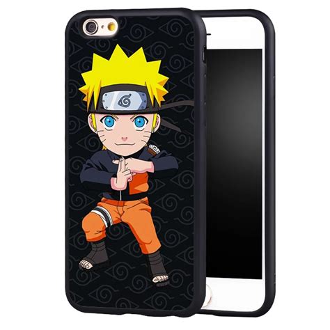 Cute Naruto Uzumaki Chibi Printed Protective Soft Tpu Mobile Phone Case