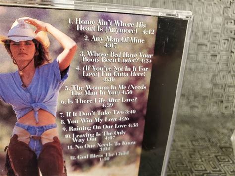 Shania Twain CD The Woman In Me 1995 Etsy UK