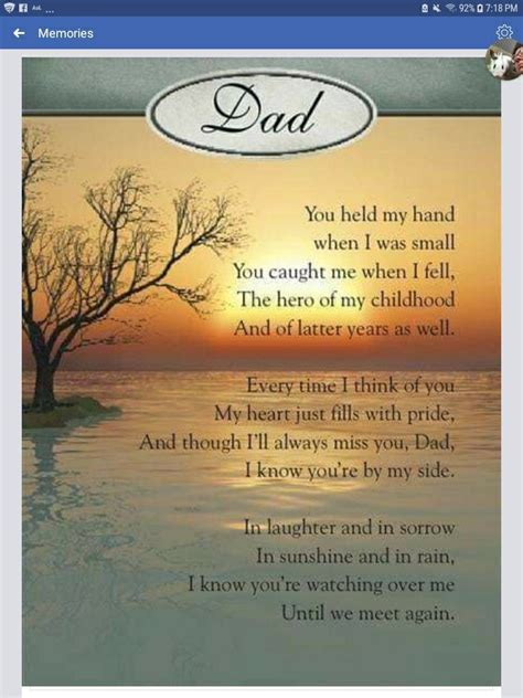 Pin By Lorie Gasper On Inspirational Ideas And Sayings Dad Poems I