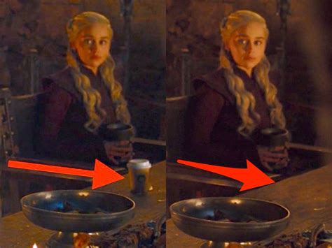 Game Of Thrones Crew Talk About The Misplaced Coffee Cup Business