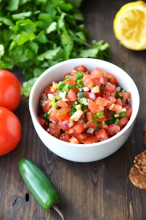 Easy Homemade Salsa Recipe Quick Tomato Soup Fresh Tomato Salsa