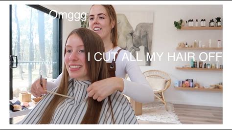 So, girls do their best when it comes to styling hair. I cut off all my hair *ABOVE SHOULDERS* - YouTube