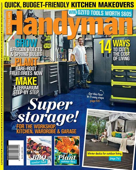 Australian Handyman-June 2016 Magazine - Get your Digital Subscription