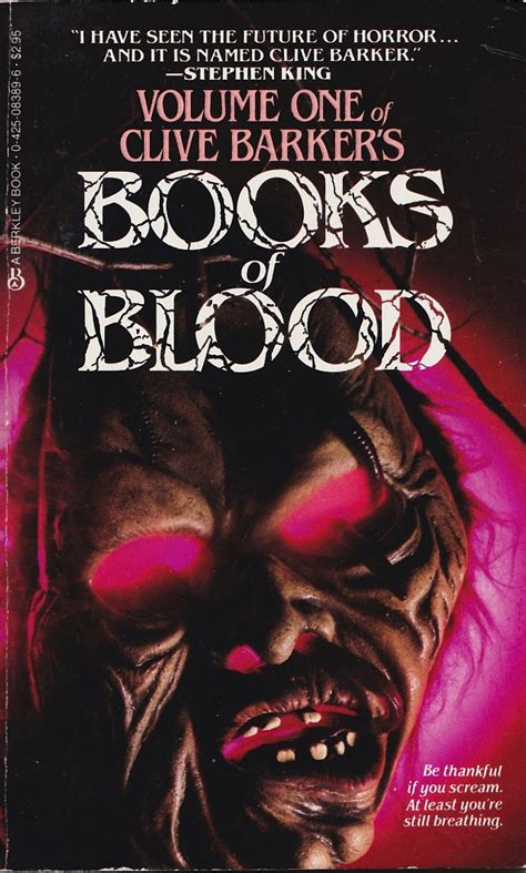 We were together in vietnam. Too Much Horror Fiction: Clive Barker's Books of Blood ...