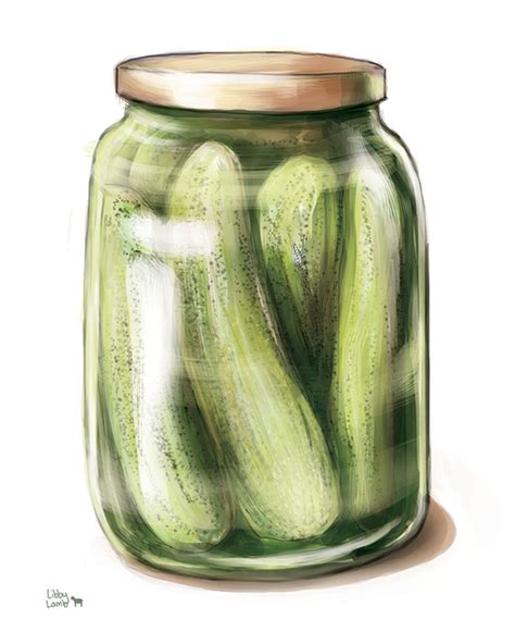Find photos of pickle jar. Libby Lamb Wagner: pickle jar