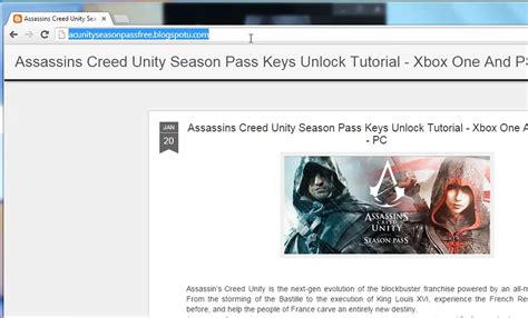 How To Get Redeem Codes Assassins Creed Unity Season Pass Video