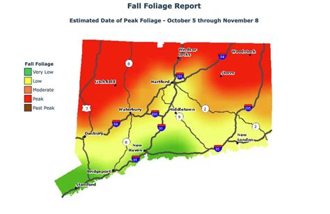 Where To Catch Peak Foliage In Connecticut This Weekend