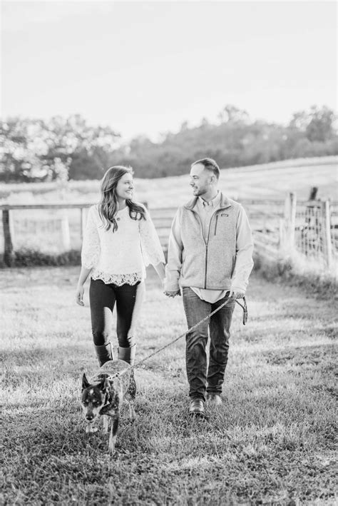 Zanesville Ohio Country Engagement Session At Scale Haus Banquet Barn