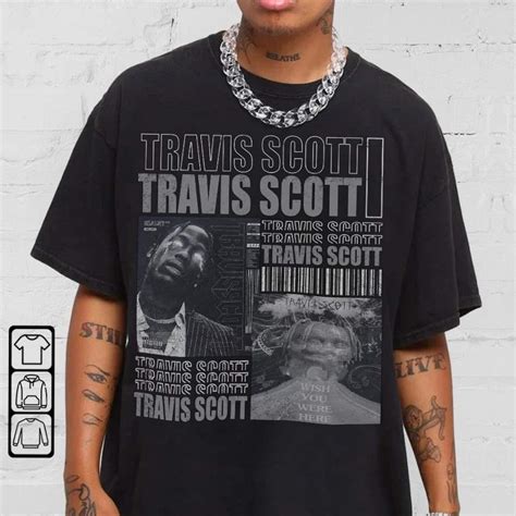 Travis Scott Streetwear Hip Hop 90s Vintage Retro Graphic T Shirt
