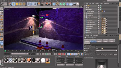 Introduction To Lighting In Cinema 4d 08 Using Ies Light Data In