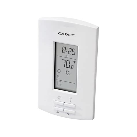 Cadet Electric Programmable Thermostat 16 Amp White Model Th110