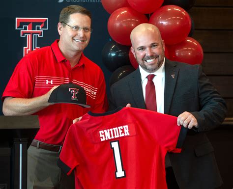 Texas Tech Softball Introduces New Coach Craig Snider