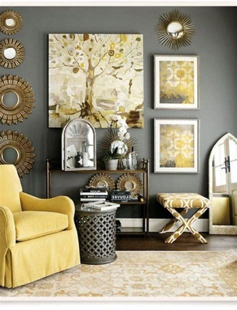 Yellow And Grey Home Decorating Ideas Home Decorating Ideas
