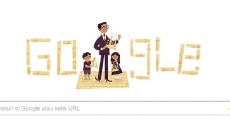 Tokoh Angklung Jabar Daeng Sutigna Jadi Google Doodle Hari Ini