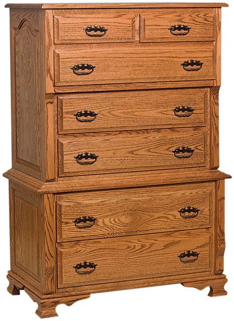 Amish Classic Heritage Chest On Chest Brandenberry Amish Furniture