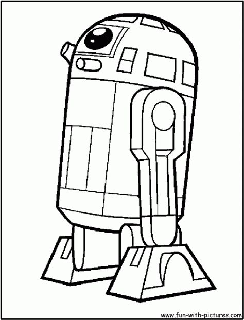 Star Wars Coloring Pages R2d2 Coloring Home