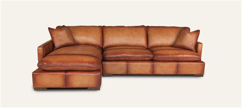 You won't find splits or bonded products on any of our pieces. Eleanor Rigby Leather | Leather sectional, Luxury leather ...