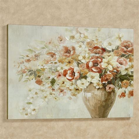 Bouquet Of Blooms Floral Canvas Wall Art